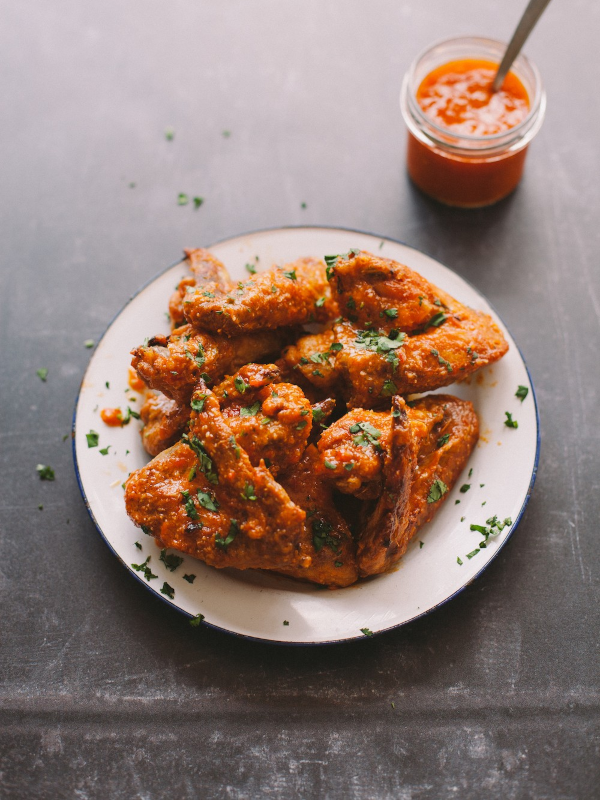 Gurt wings crispy oven baked wings